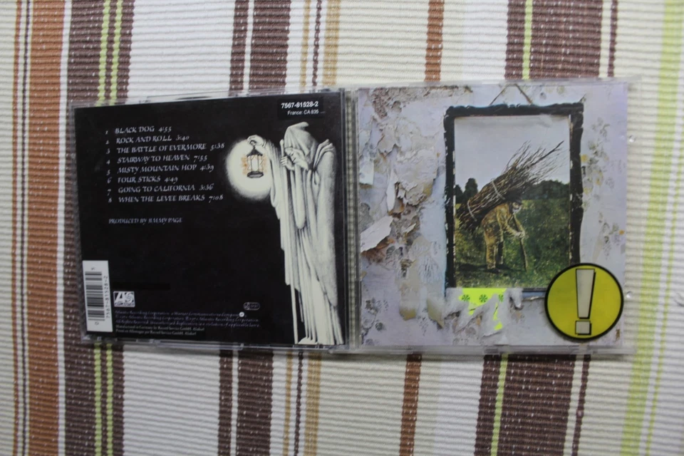 Led Zeppelin IV 1971 CD Album neuwertiger toller Zustand - Bild 1 von 1