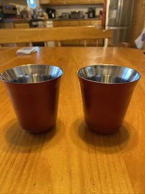 Juego de 2 tazas de café espresso Pixie Lungo Red 5,5 Designers Nespresso Collections Foto 1 de 4