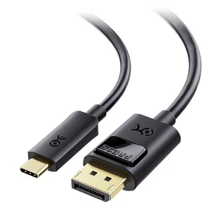 CableMatters Unidirectional USB-C to DisplayPort 1.4 Cable - 3.3ft- 8K@60Hz - Afbeelding 1 van 5