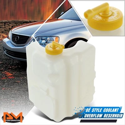 Botella tanque de desbordamiento depósito líquido refrigerante estilo OE 95-04 Acura RL/TL + tapa Foto 1 de 4