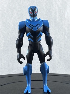 MATTEL DC COMICS 2009 BATMAN & BRAVE THE BOLD BLUE BEETLE DELUXE FIGURA DE 5 PULGADAS Foto 1 de 4