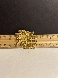 Imán de nevera vintage imán de nevera The Sun Sunshine - Imagen 1 de 2