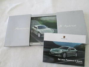 2012 Porsche Panamera S Hybrid nur deutsche Präsentation Verkaufsbroschüre Katalog - Bild 1 von 8