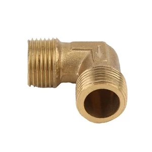 Pipe Joint Brass Pump Check Valve Connection Elbow Fittings G3/8 Accessory. - Picture 1 of 22