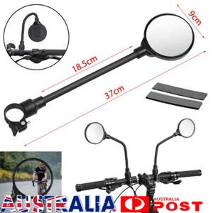 360d Flexible Bike Handlebar Rear View Mirror Bicycle Cycling Safety Rearview - Picture 1 of 10