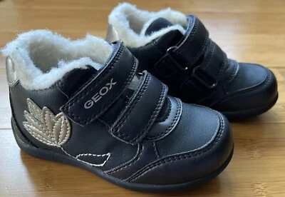 Zapatos Geox Respira Niña Talla 6.5 Azul Marino Bebé Primeros Pasos (Sin Caja) Foto 1 de 4