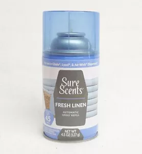 1 Sure Scents FRESH LINEN Automatic Spray Refill - Picture 1 of 1