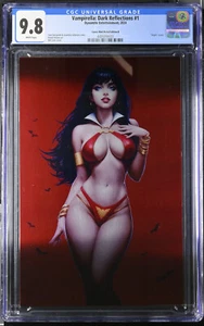 Vampirella: Dark Reflections #1 Will Jack Trade Red Metal Cover Variant CGC 9.8 - Picture 1 of 3