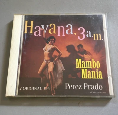 Perez Prado Mambo Mania - Havana 3 A.M. CD Bear Family Records - Ships Free Foto 1 de 4