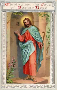 CARTOLINA PASQUALE "Gioie di Pasqua". Tempi biblici - Foto 1 di 2