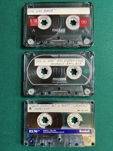 3 EXCELLENT 90 Min CASSETTES Normal Position Type I (has recordings Eric Burdon) - Bild 1 von 6