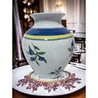Hutschenreuther Germany Medley Flower Vase Porcelain 9" Tall Vintage 