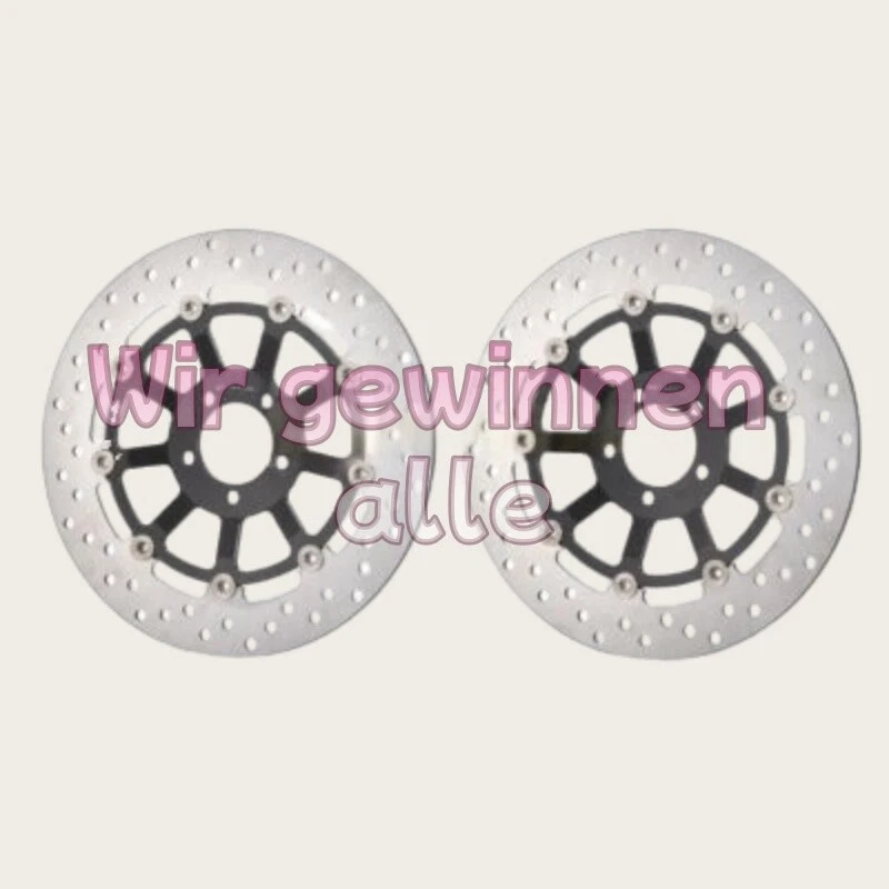 DISCOS DE FRENO DELANTEROS KAWASAKI ZXR750 H1-H2 1989-1990 NINJA ZX-9R 2000-2001 Foto 1 de 3