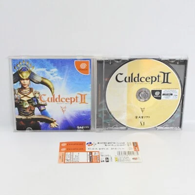 CULDCEPT II 2 Spine * Dreamcast Sega dc - Image 1 of 2