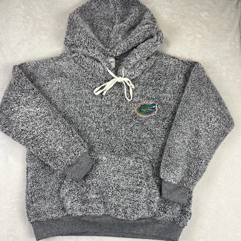 Florida University Gators Sweatshirt Hoodie XS Men 1/4 Zip Fleece Fluffy Blanket Cover