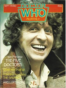 Doctor Who Magazine No.80 FIVE DOCTORS, HISTORY OF U.N.I.T. - Picture 1 of 1