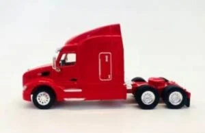 TNS 410541 Peterbilt 579 Semi-Tractor w/Sleeper - Red - 1/87 HO Die-cast MIB - Picture 1 of 1