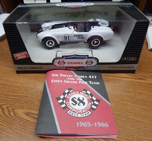 ERTL AMERICAN MUSCLE 1965 ESSEX SHELBY COBRA 427 DIE CAST CAR NIB 1/18 SCALE - Picture 1 of 3