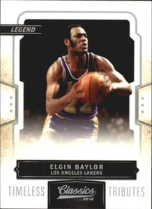 Clásicos Timeless Tributes 2009-10 plata #153 Elgin Baylor/100 - casi nuevo-como nuevo - Imagen 1 de 2