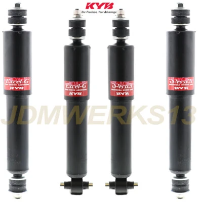 KYB 4 AMORTIGUADORES con Amortiguador Tubo Trasero Conversión Amortiguadores Triumph TR4A TR250 65 66 67-69 Foto 1 de 2