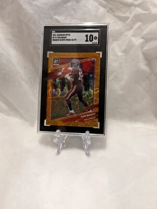 2021 Donruss Optic Tom Brady Orange Scope #179 /79 SGC 10 GEM MINT Buccaneers - Picture 1 of 2