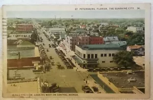 Vista de pájaro de Central Avenue, San Petersburgo, Florida - Imagen 1 de 2