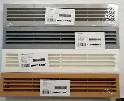 Badezimmer Türlüfter Türlüftungsgitter Bad Lüftungsgitter Tür Upmann Farben neu