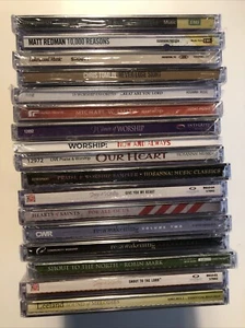 17 CD LOT NEW SEALED ASSORTED WORSHIP VARIOUS CHRIS TOMLIN LAKEWOOD MATT REDMAN - Picture 1 of 18
