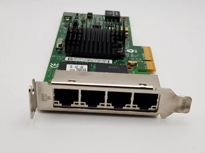INTEL I350-T4 RJ45 Ethernet Server Adapter DELL I350-T4 DELL K9CR1 THGMP 9YD6K - Image 1 of 4