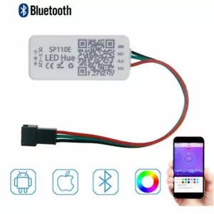 SP110E Bluetooth Controller Remote For LED Pixel Strip WS2811 WS2812B DC5-12V - Picture 1 of 12
