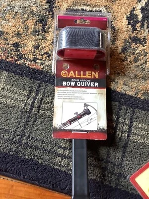 Aljaba arco Allen intimidator 7031a tiene capacidad para 4 flechas de carbono, aluminio o fibra de vidrio Foto 1 de 2