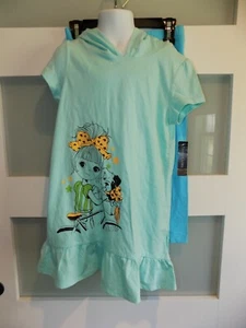 Faded Glory 2 PC Girl on Bike W/Dog Blue Hoodie W/Capri Set Size 8 Girls NEW - Picture 1 of 5