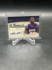 2007 Upper Deck Premier Kobe Bryant Penmanship Auto /50 Los Angeles Lakers