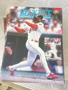 1995 Beckett Baseball Card Monthly Issue #123 Kenny Lofton / Michael Jordan - Picture 1 of 3