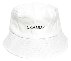 Sombrero de cubo Sarcastic Sassy... ¿OK Y? - Blanco Adulto Unisex - Imagen 1 de 6