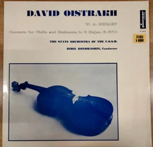 DAVID OISTRAKH,Concerto for Violin and Orchestra in D major k 271 i W. A. MOZART - Picture 1 of 10