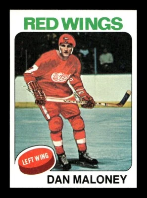1975 76 Topps #177 Dan Maloney Red Wings NEAR MINT *r6 - Image 1 of 2