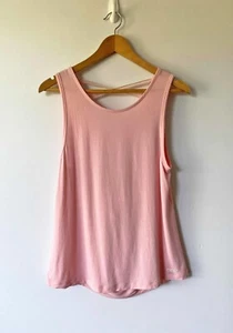 Lorna Jane Peach Coloured Activewear Top Gym Yoga Size M Running Active - Picture 1 of 3