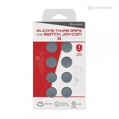 Hyperkin Nintendo Switch Joy-Con Silicone Thumb Grips - Neo Gray - Image 1 of 2