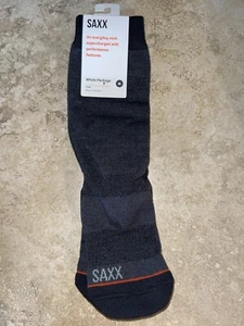 NWT SAXX SXCR102 Whole Package Crew Socks Medium 6-8.5 - Picture 1 of 2