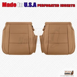 2018 2019 Lexus GS300 Driver & Passenger Bottoms Perforated Leather Cover Brown - Bild 1 von 6