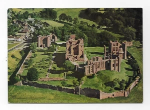 1970er Jahre Kenilworth Castle Postkarte Vintage Luftaufnahme unbenutzt - Bild 1 von 1