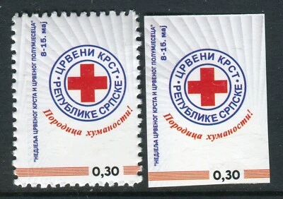 BOSNIA SERBIA(399) - Red Cross - MNH Set - 2024 - Image 1 of 2