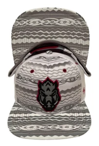 Zephyr NCAA Arkansas Razorbacks "Zukente" Flat Bill SnapBack Mütze BRANDNEU MIT ETIKETT - Bild 1 von 7