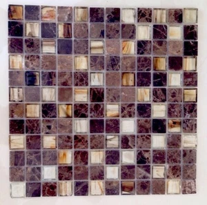 Marble & Glass 12x12 Mosaic (box Of 10 Sheets) - Picture 1 of 4