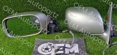 Par de espejos retrovisores laterales eléctricos originales para puerta Lexus LS430 2001-2006 OEM JDM usados Foto 1 de 4