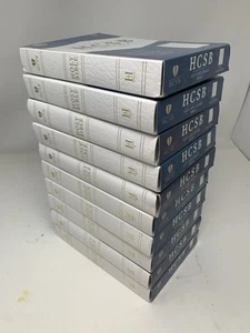 NEU (10) Weiß HCSB Geschenk & Auszeichnung Bibel Kunstleder Holman Bibelverlag - Bild 1 von 3