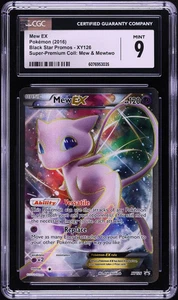 2016 Pokemon XY Black Star Promo Premium Collection Full Art Mew EX #XY126 CGC 9 - Picture 1 of 1