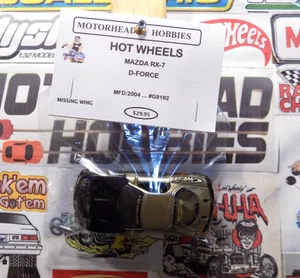 HOT WHEELS 1:43, MAZDA RX-7, D-FORCE, #G8192 - Picture 1 of 4
