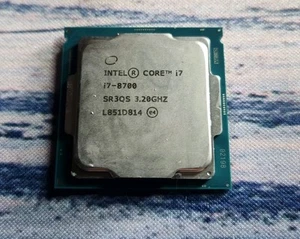 Intel Core i7- 8700 @ 3.20Ghz ( up to 4.60GHz ) LGA 1151 CPU processor - Photo 1/1